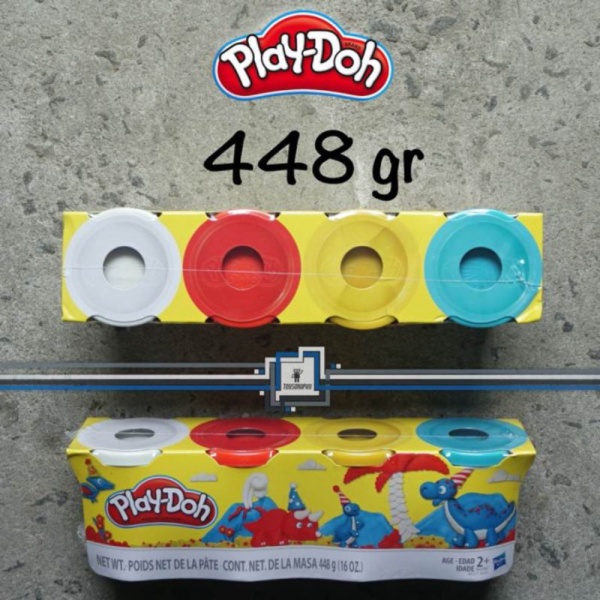 

PLAYDOH Classic color 4 packs / Play Doh / Mainan lilin dough Limited