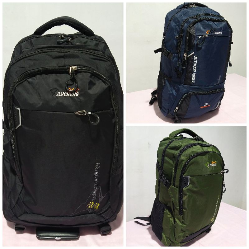 Tas Gunung Import 60 L / Tas Hiking / Tas Travel / Tas Mudik