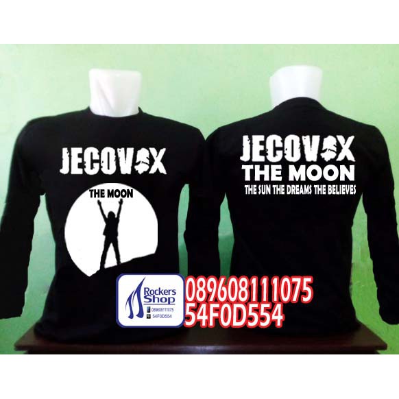 KAOS JECOVOX THE MOON LENGAN PANJANG