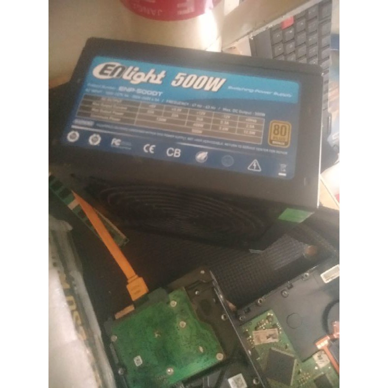 psu enlight 500w 80+ bronze