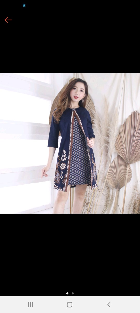 Maja - Erie Dress Batik Wanita