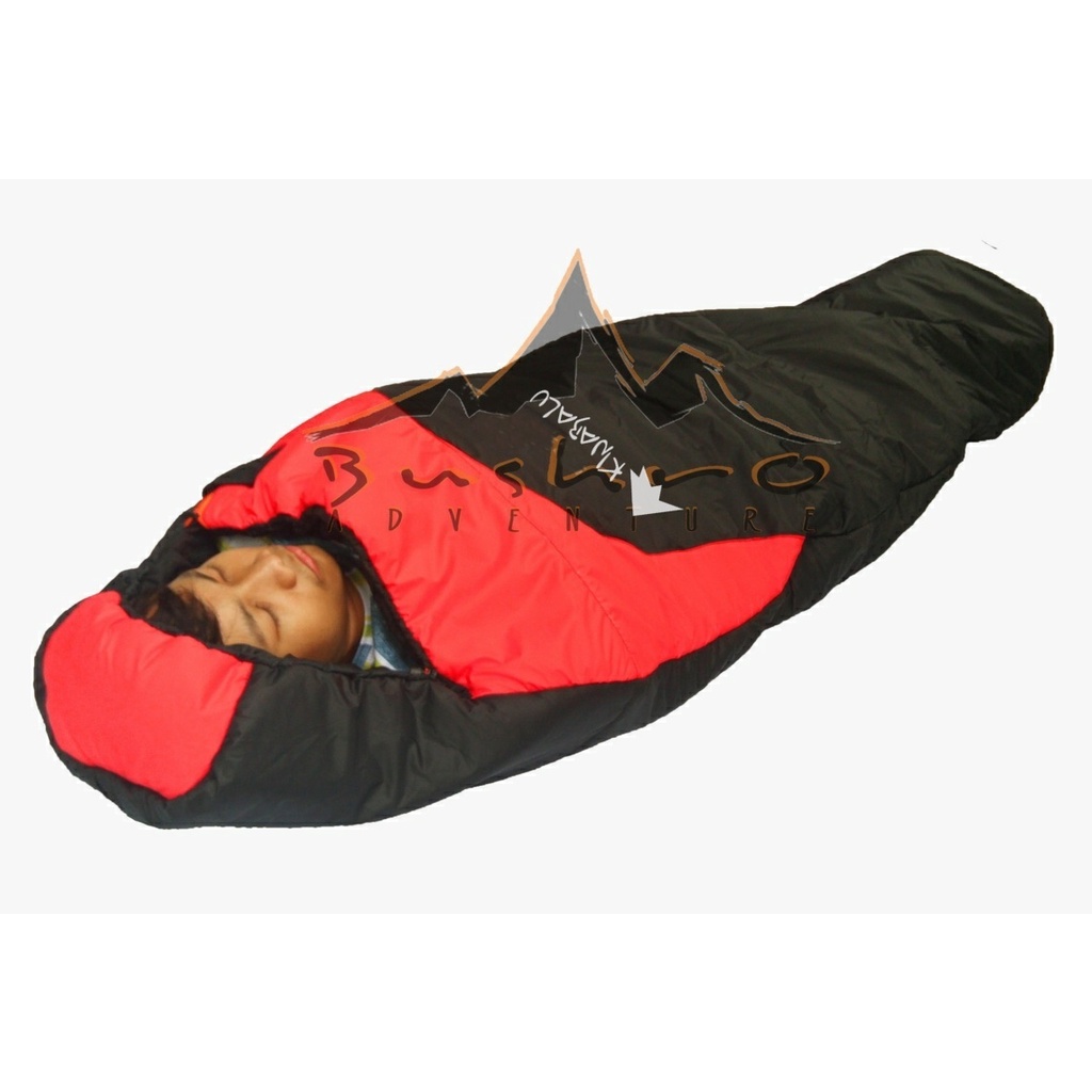 Sleeping bag model kepompong/ SB model Mummy