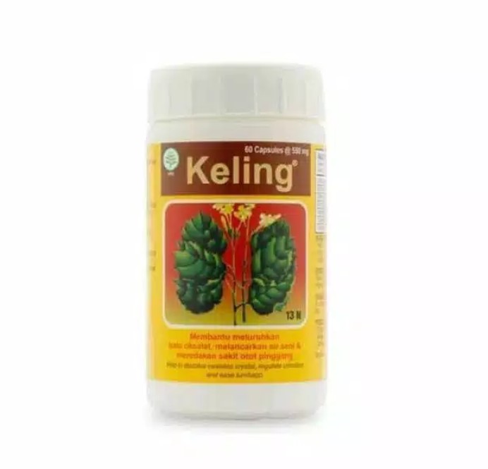 Keling 60 Capsul. Membantu Meluruhkan Batu Oksalat Di Ginjal Dan Saluran Kemih3
