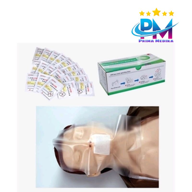 General Doctor Disposable CPR Face Shield Mask