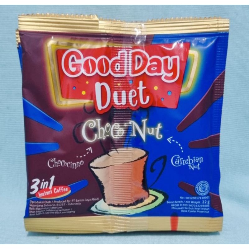 

good day duet choconut (22 gr x 10 pcs )