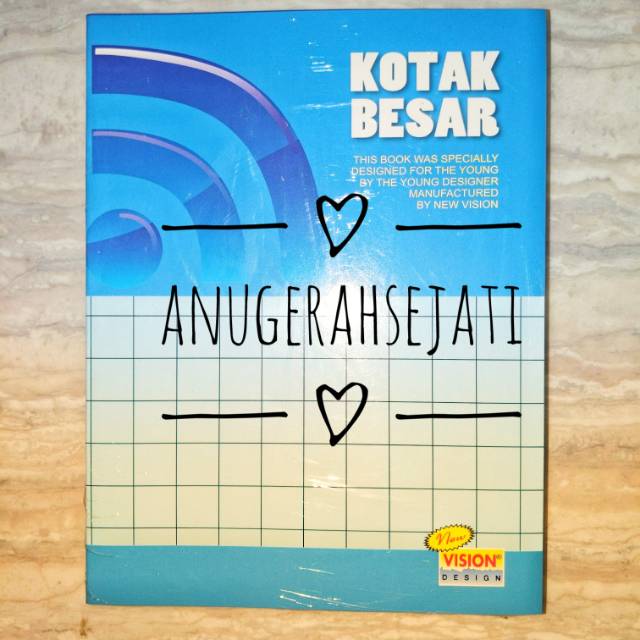 

buku tulis kotak besar vision ORIGINAL