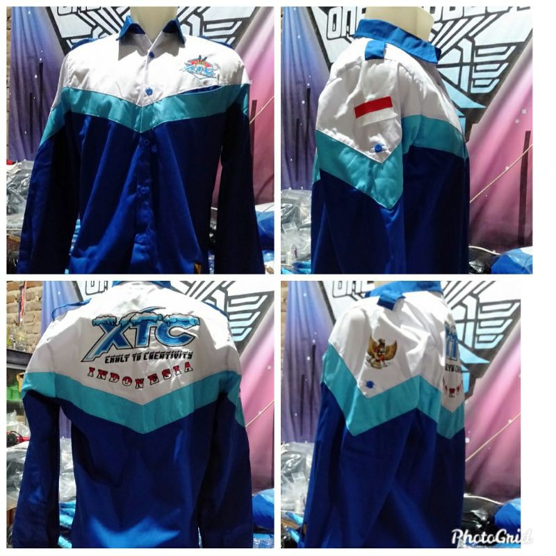Kemeja xtc panjang polet creativity