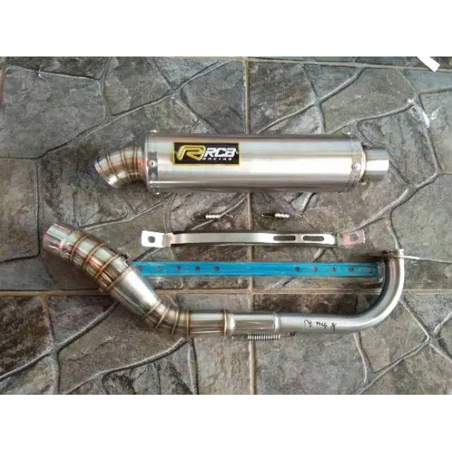 Knalpot RCB FOR ALL BEBEK LEHER KOLONG VEGA JUPITER Z SUPRA KHARISMA DLL