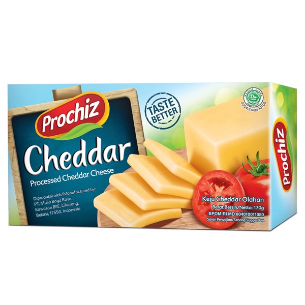 Promo Harga Prochiz Keju Cheddar 170 gr - Shopee