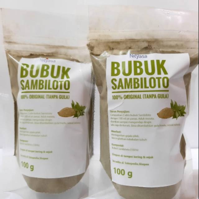 

Sambiloto bubuk original 100 gr