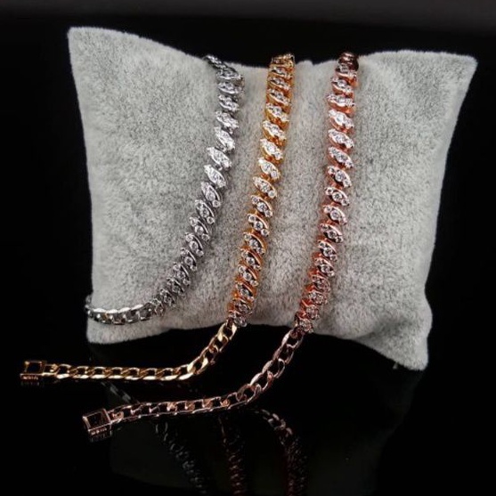 GELANG TANGAN TURA PADI REPLIKA BERLIAN