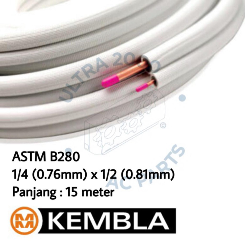 PIPA KEMBLA 1/4 x 1/2 0.76 x 0.81 15M 15 METER