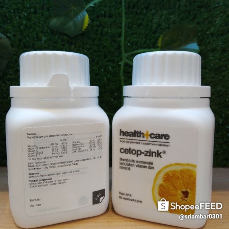 cetop zink vit c + zink vitamin c dan zink