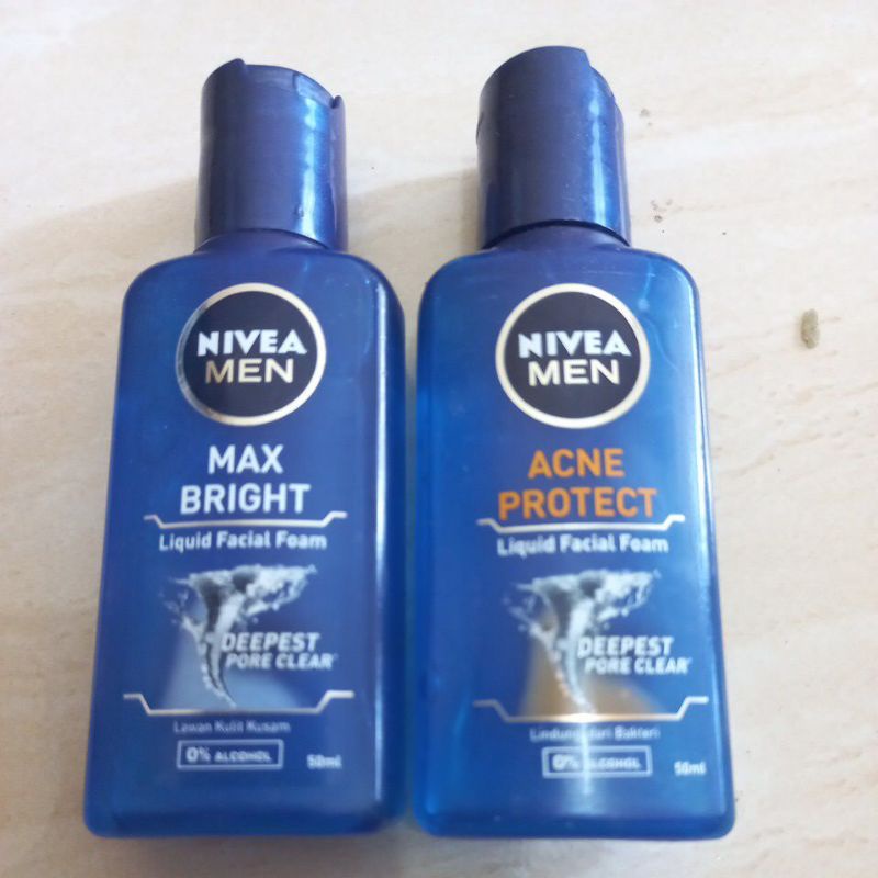 nivea liquid facial foam(kecil) 50ml