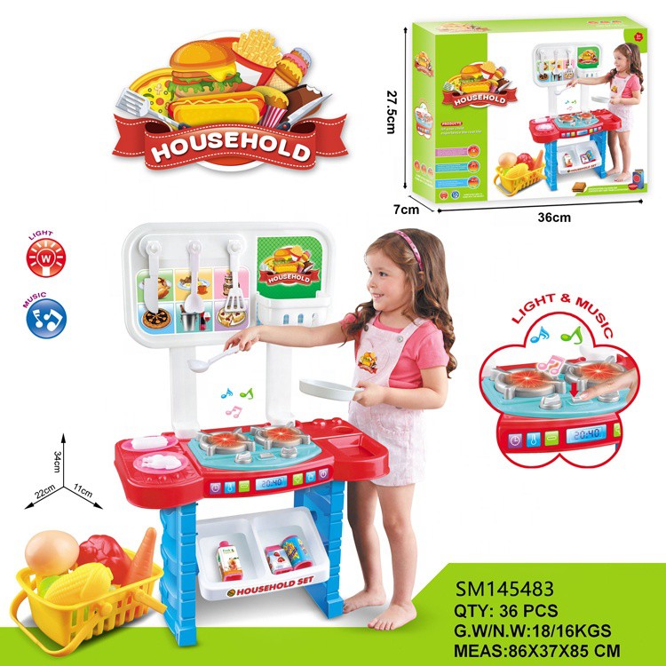 Toys Mainan Anak  Masak Kitchen  Set  House Hold Shopee 