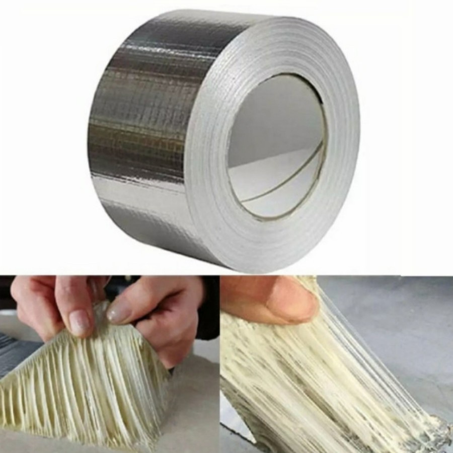 Magic Thor Tape - Alumunium butyl tape plaster waterproofing 10CM X 5M - PROMO GILA