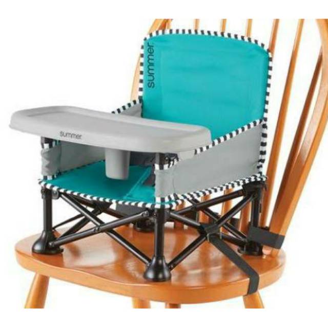 Kursi Makan Anak Bayi Baby Chair Summer / Right Start Pop n Sit Portable Booster Seat