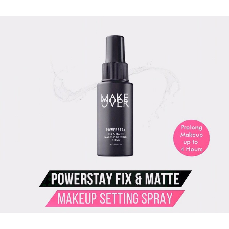 Make Over Powerstay Fix&amp;Matte Setting Spray