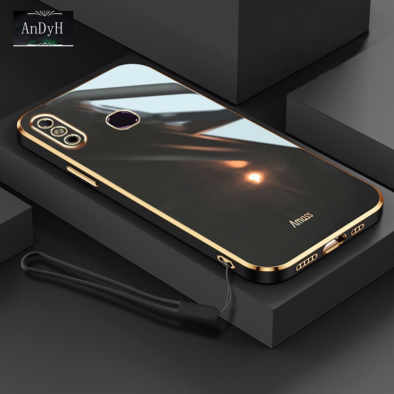 Andyh Soft case Hp Dengan Tali Untuk Infinix Smart 4 / 4C / X653