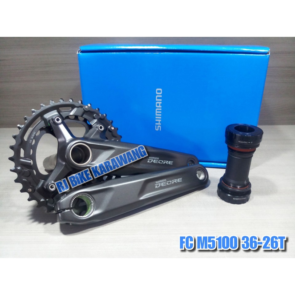 Crank Shimano Deore M5100 Dual 36 26T