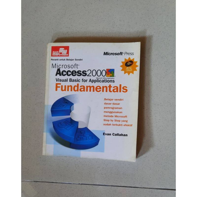 Jual Buku Komputer Terjemahan Microsoft Access 2000, Visual Basic For ...