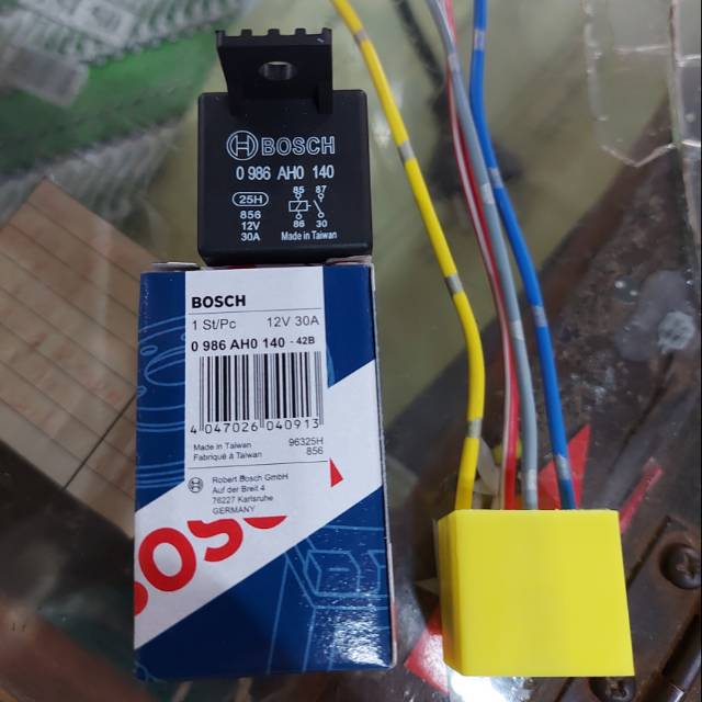 Jual RELAY KLAKSON/RELAY LAMPU MOTOR MOBIL BOSCH Shopee Indonesia