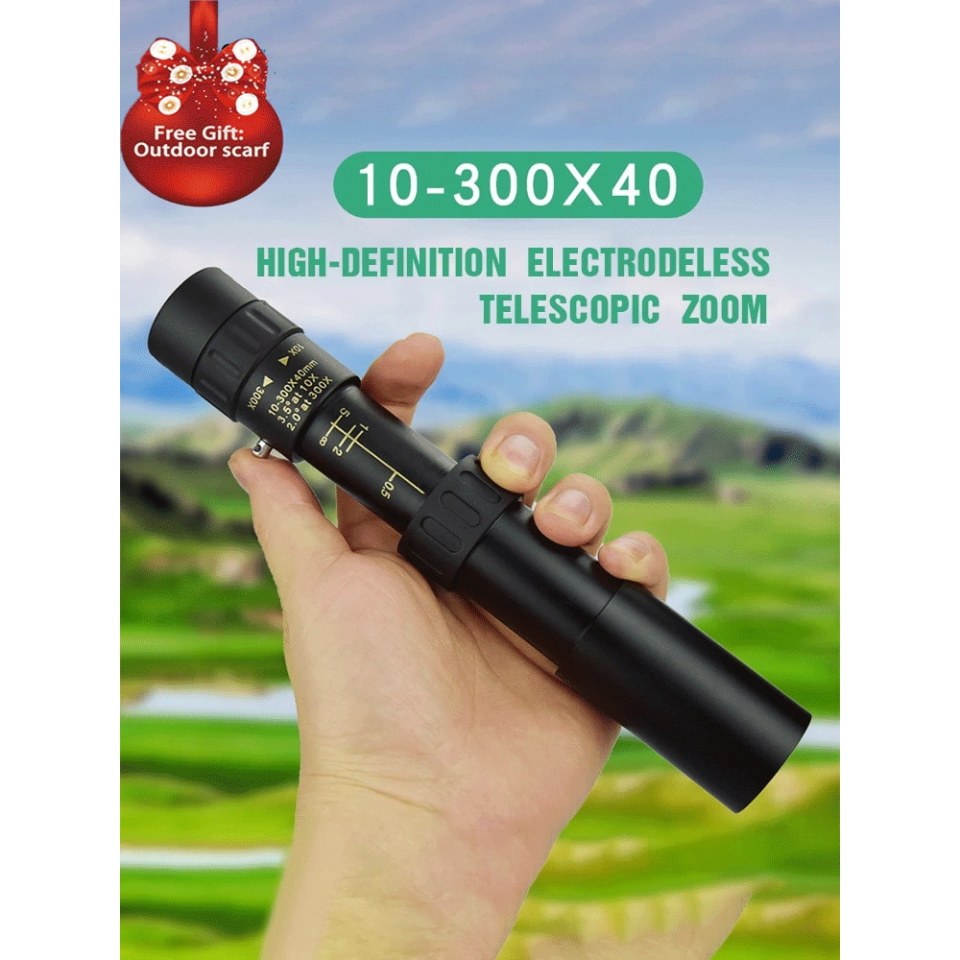 934 Teropong 10-300x40mm Binocular Telescope Portable Night Vision