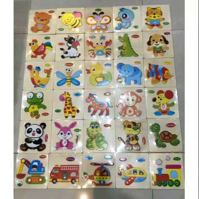 Mainan Edukasi Anak Puzzle  Anak