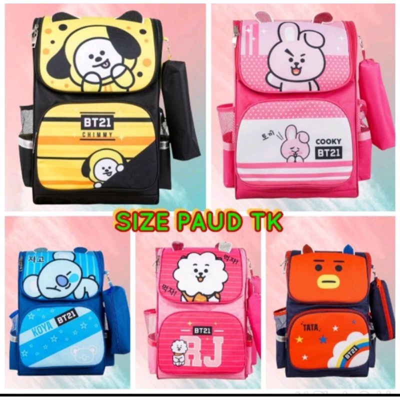 TAS TK BTS / TAS ANAK PAUD BTS / TAS ANAK TK BTS / TAS TK MURAH