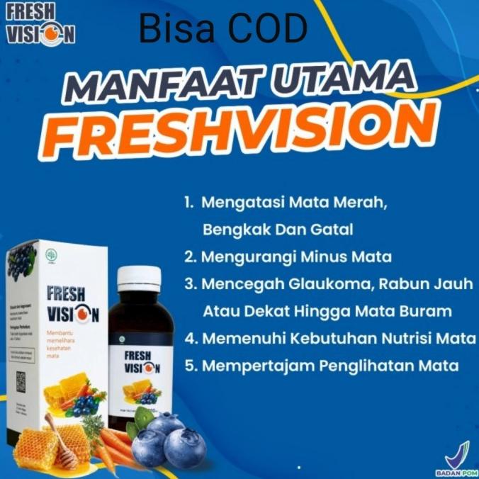 Fresh Vision Madu menyembuhkan Mata Minus Plus dan Katarak