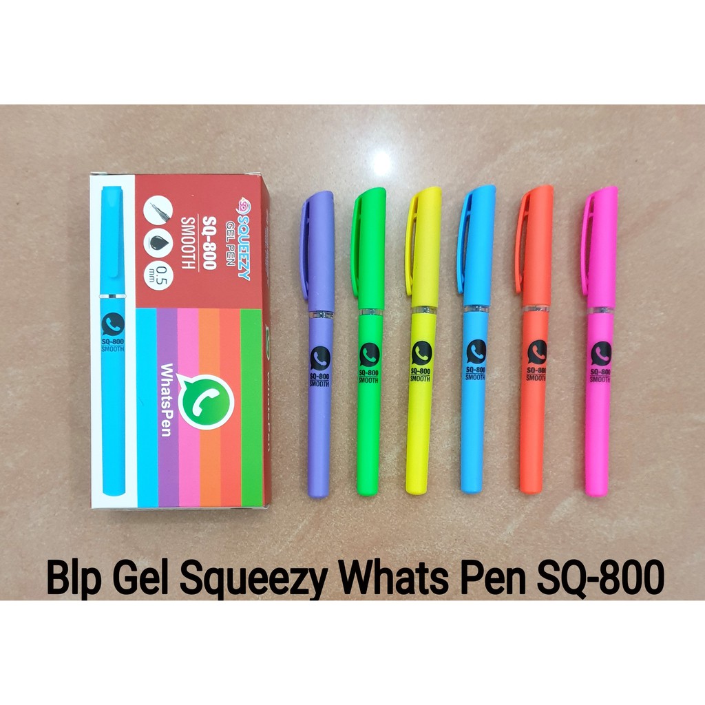 

Ballpoint Pulpen Squeezy Whats Pen