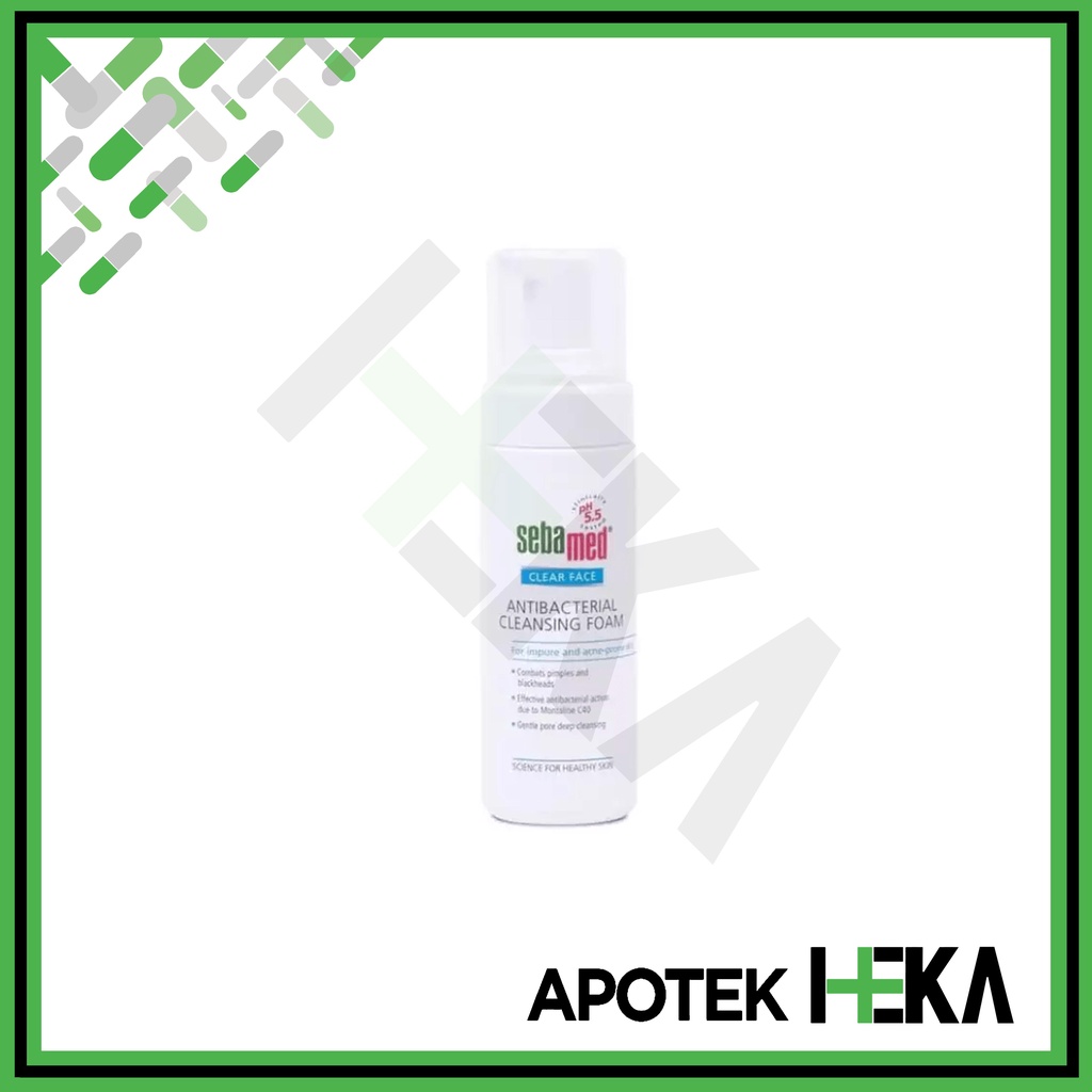 Sebamed Clear Face Antibacterial Cleansing Foam 150 ml (SEMARANG)