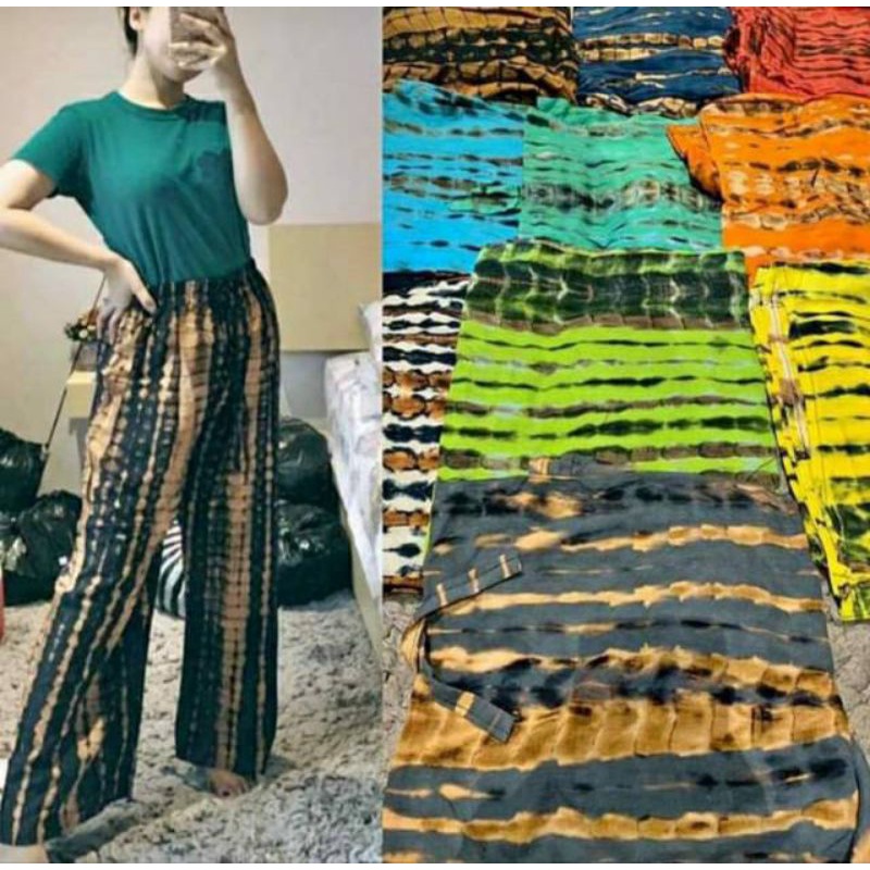 CELANA KULOT LILIT BALI TIEDYE BALI ORIGINAL