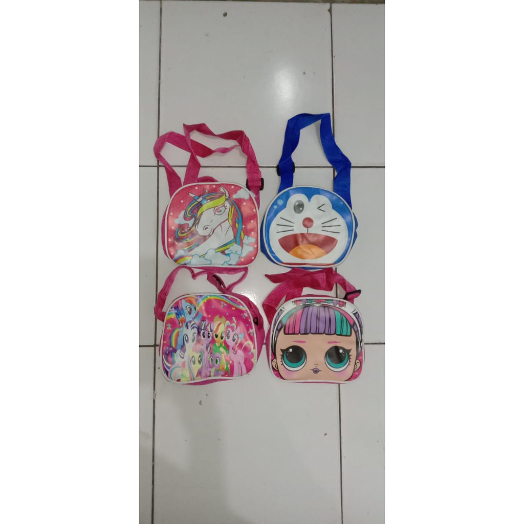 Tas Selempang Anak Aneka Motif Kecil