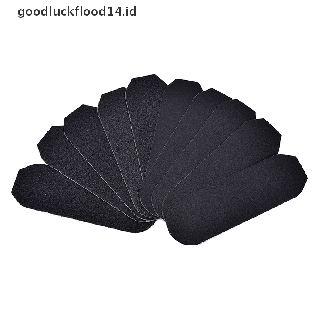 [OOID] 10pcs Sand Paper Replacement For Stainless Steel Double Sided Foot Rasp Remover ID