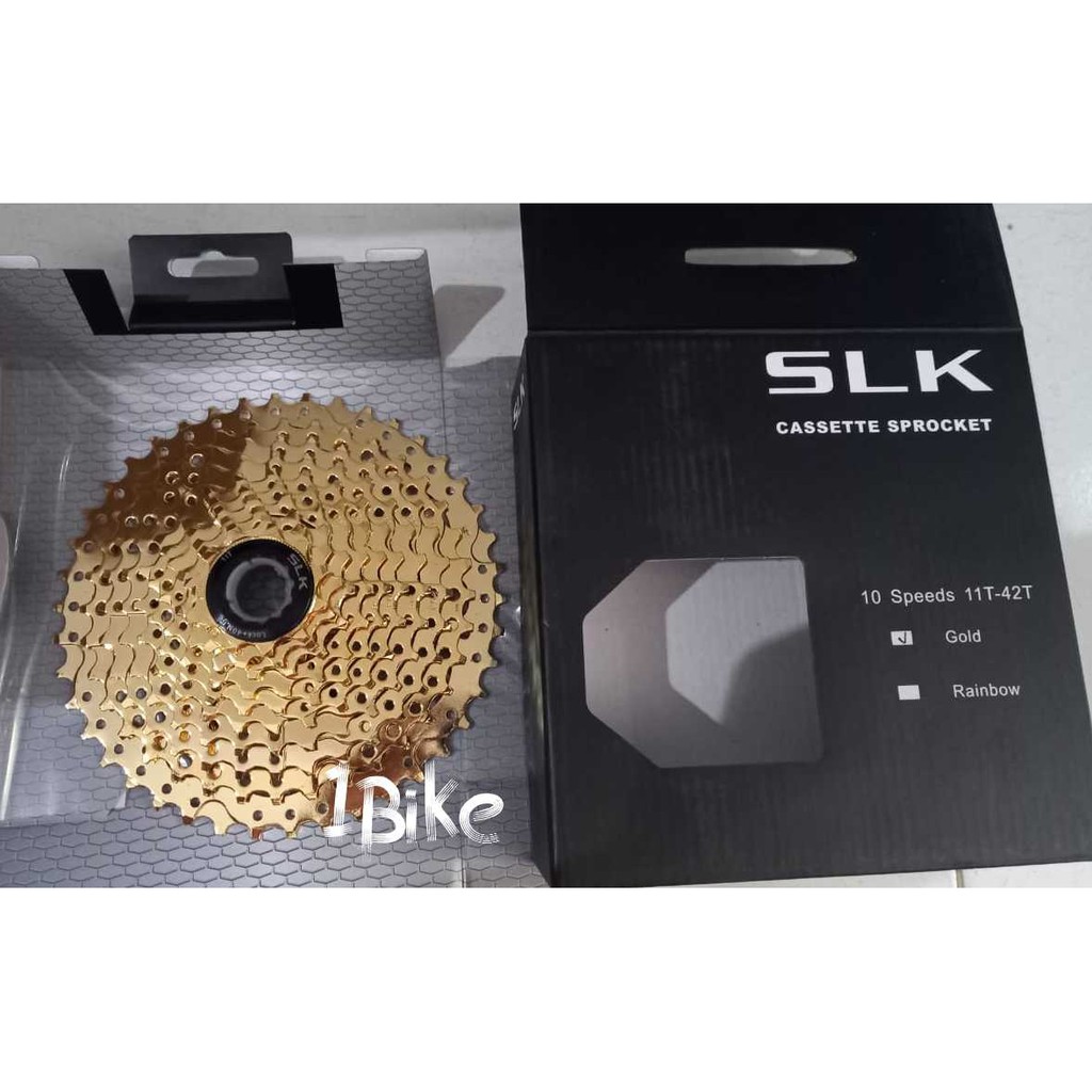 SPROCKET SLK 10 SPEED 11-42T GOLD