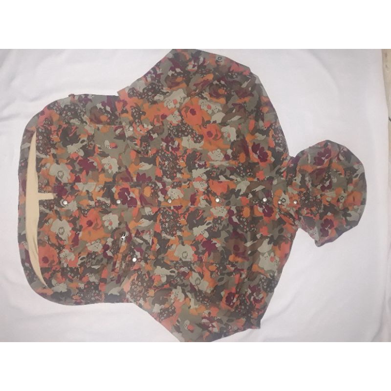 jaket parka camo second