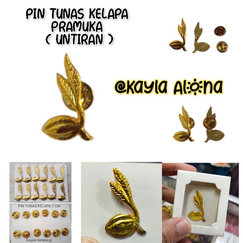 PIN TUNAS KELAPA ( UNTIRAN )