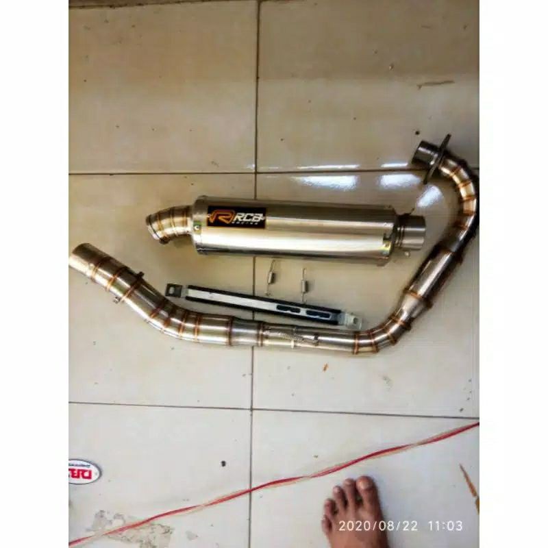 knalpot rcb l.boom gl mp cb tiger