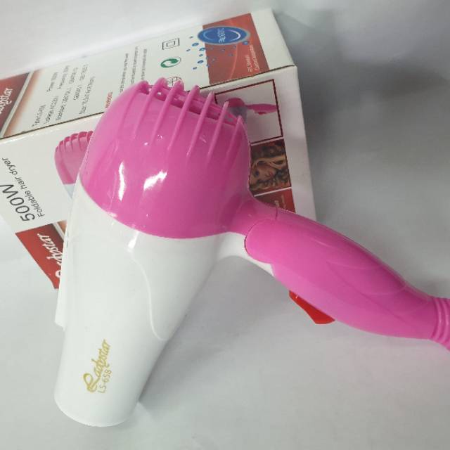 Hairdryer Ladystar Ls 658 pengering rambut profesional Murah  bisa lipat 02-009-ls