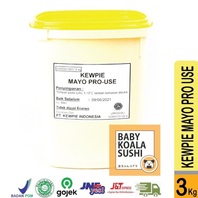 

Big Sale KEWPIE MAYO PRO-USE 3 Kg | Mayonnaise Pro Use 3 | Mayonaise Big Sale