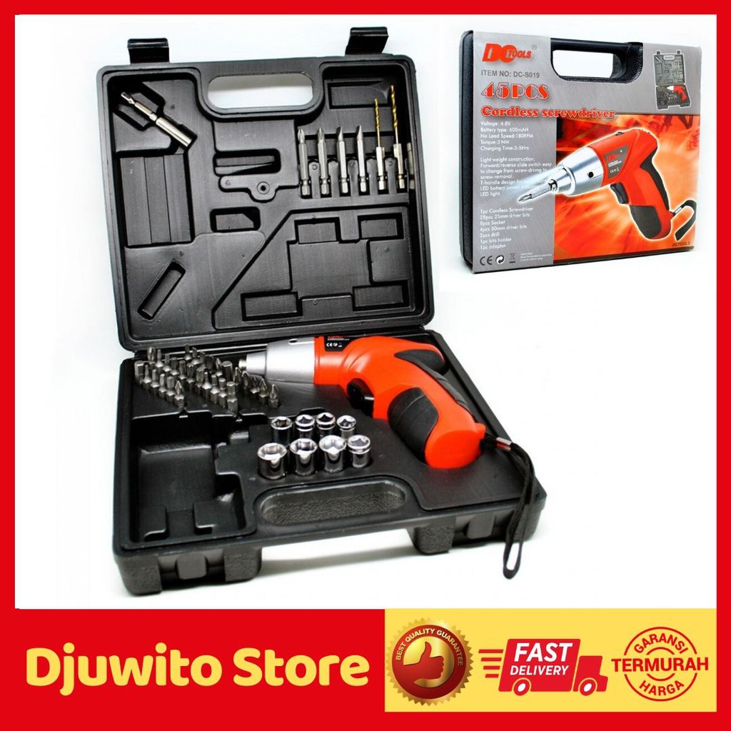 OBENG SET BOR ELEKTRIK MURAH MATA BAUT MATA BOR OBENG ELEKTRIK SET OBENG KETOK BOR TANGAN MANUAL