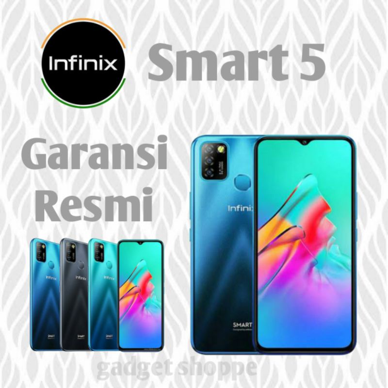 infinix smart 5 &amp; smart 6 2/32 3/64 Garansi Resmi infinix 1Tahun