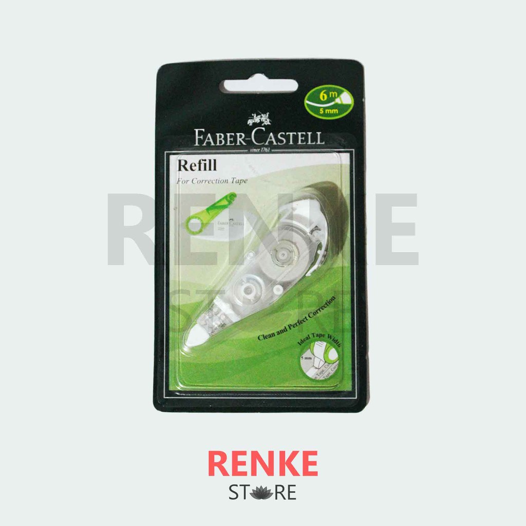 

Refill Correction Tape Faber Castell SR-506 - Label Tarik Tipex Roll