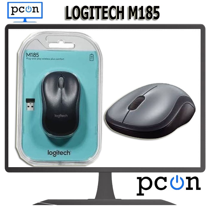 MOUSE LOGITECH M185 WIRELESS