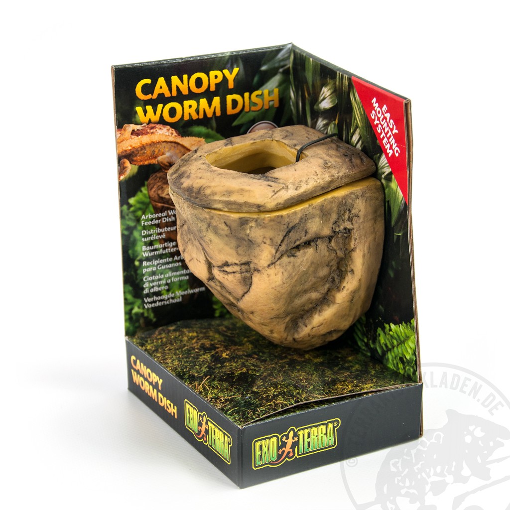 

EXOTERRA Tempat Makan Reptil Canopy Worm Dish