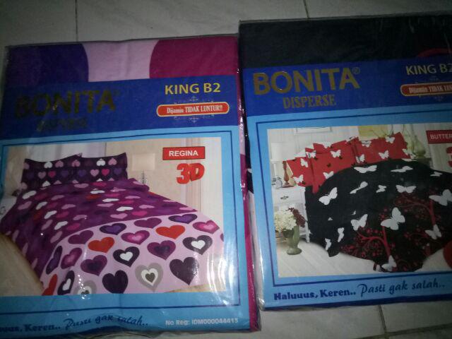 Seprei Bonita 3d Design Ukuran 180x200 New Design Viviane