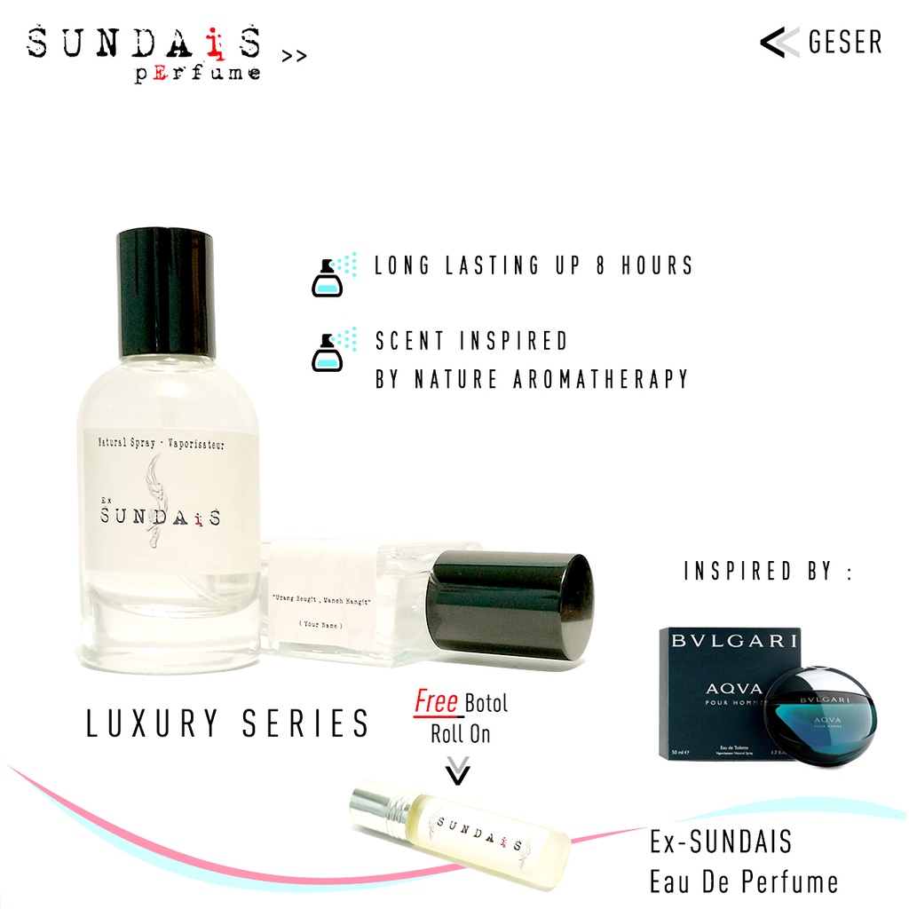 Parfum Pria Tahan Lama Bulgari Aqua Aroma Segar Best Seller By Sundais Perfume / Minyak Wangi Pria T