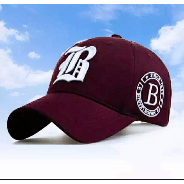 Topi Baseball Cap LB pria dan wanita