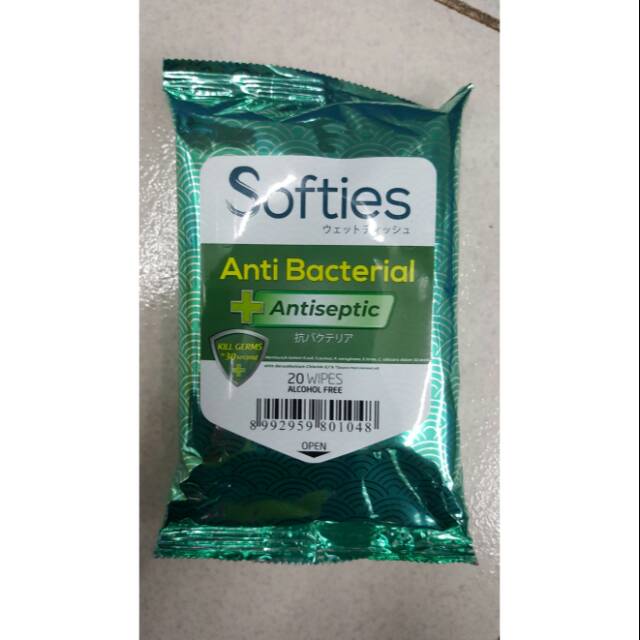Softies 20 wipes